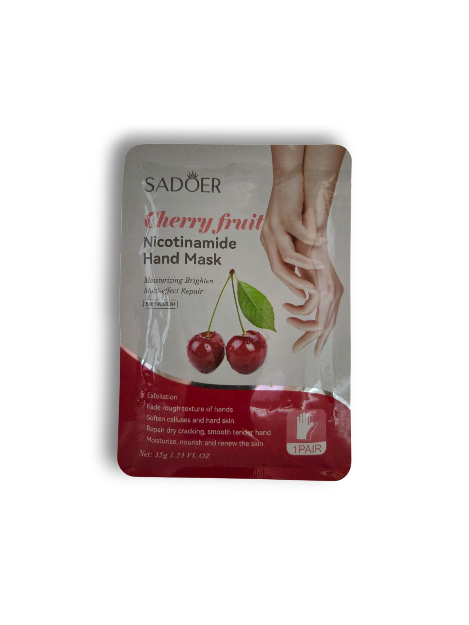 Maschera Mani al Cilegio con Nicotinamide - Sadoer