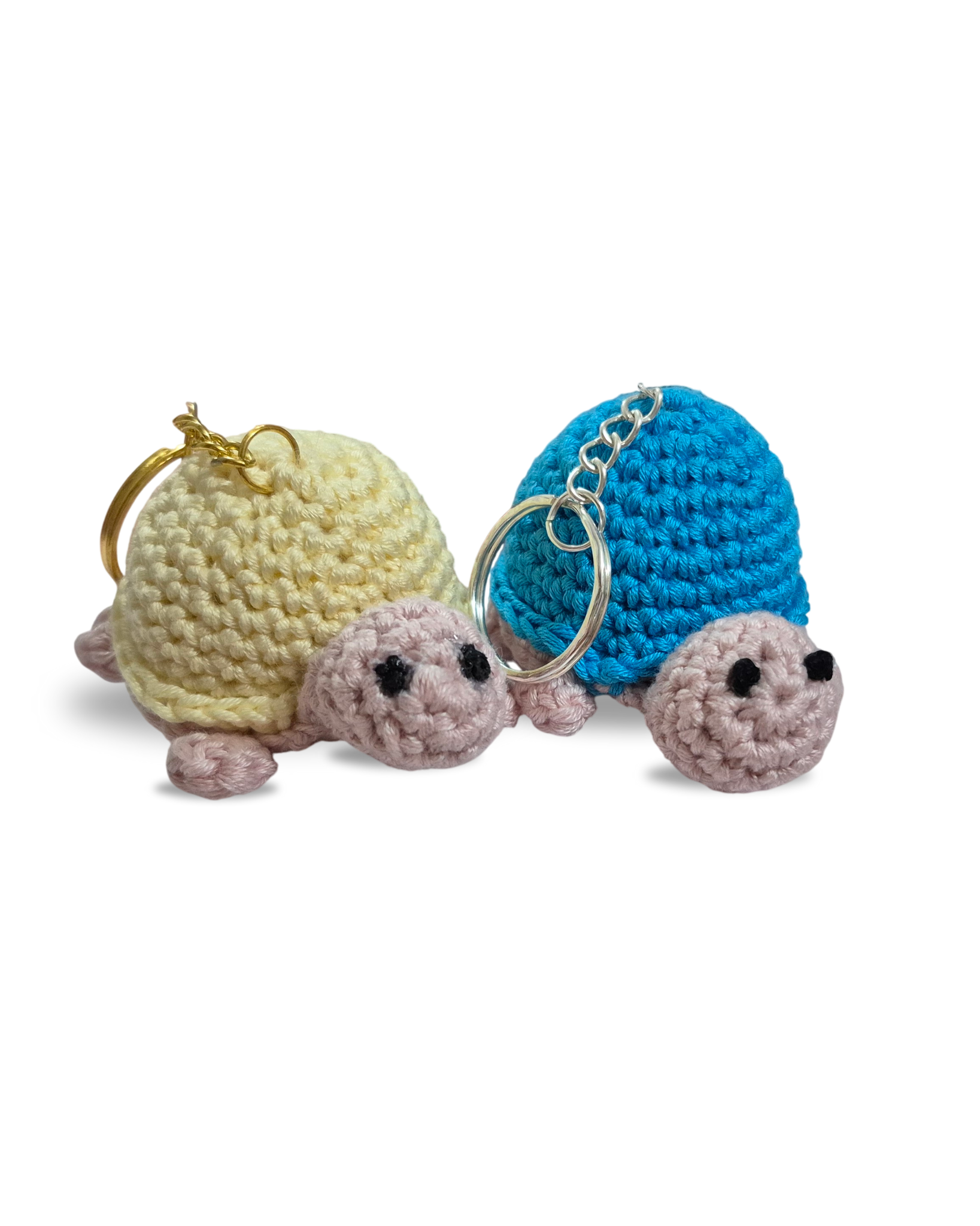 Handmade Turtle Keychain in Wool - Anna's Creations