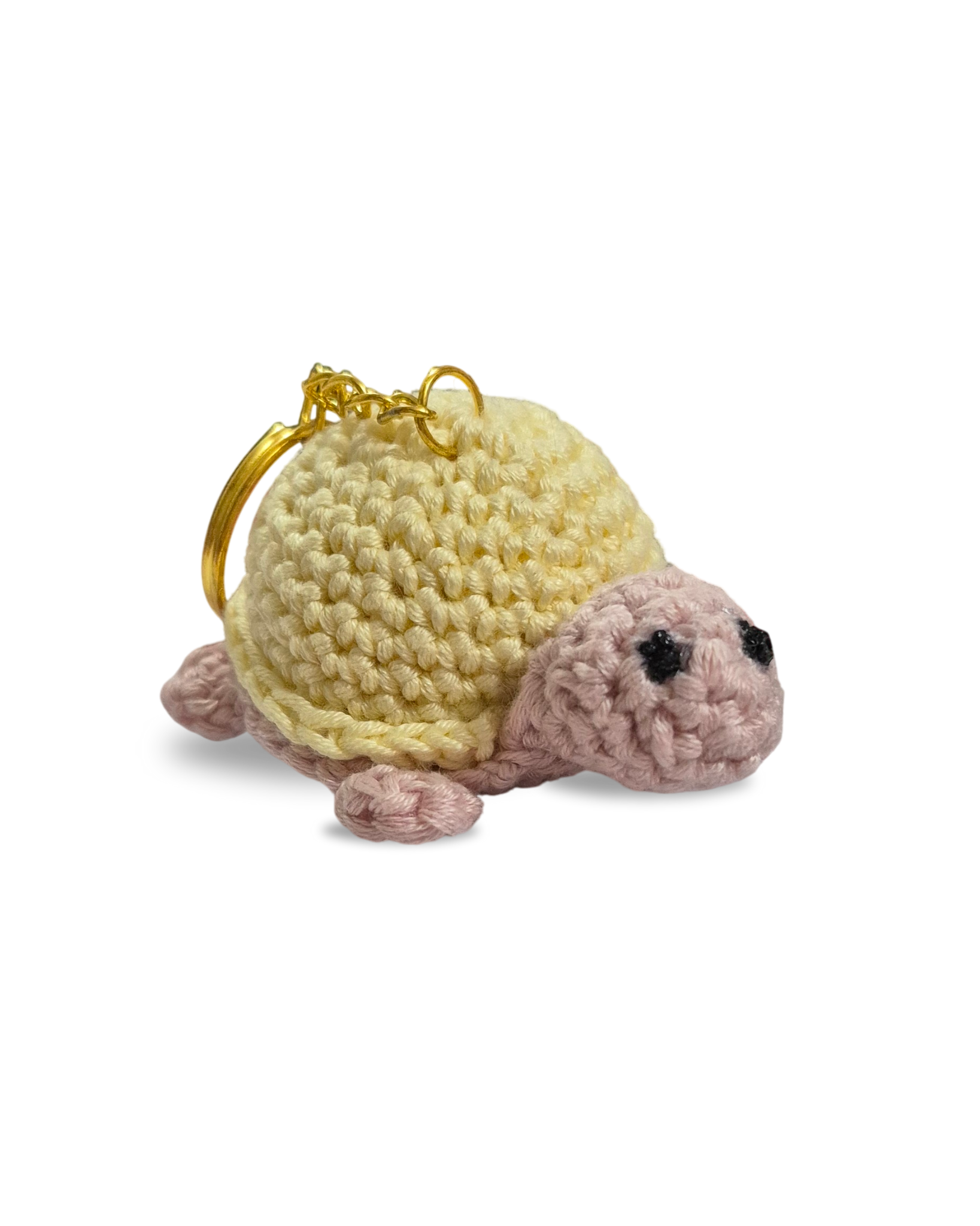 Llavero Tortuga Hecho a Mano en Lana - Le Creazioni di Anna 