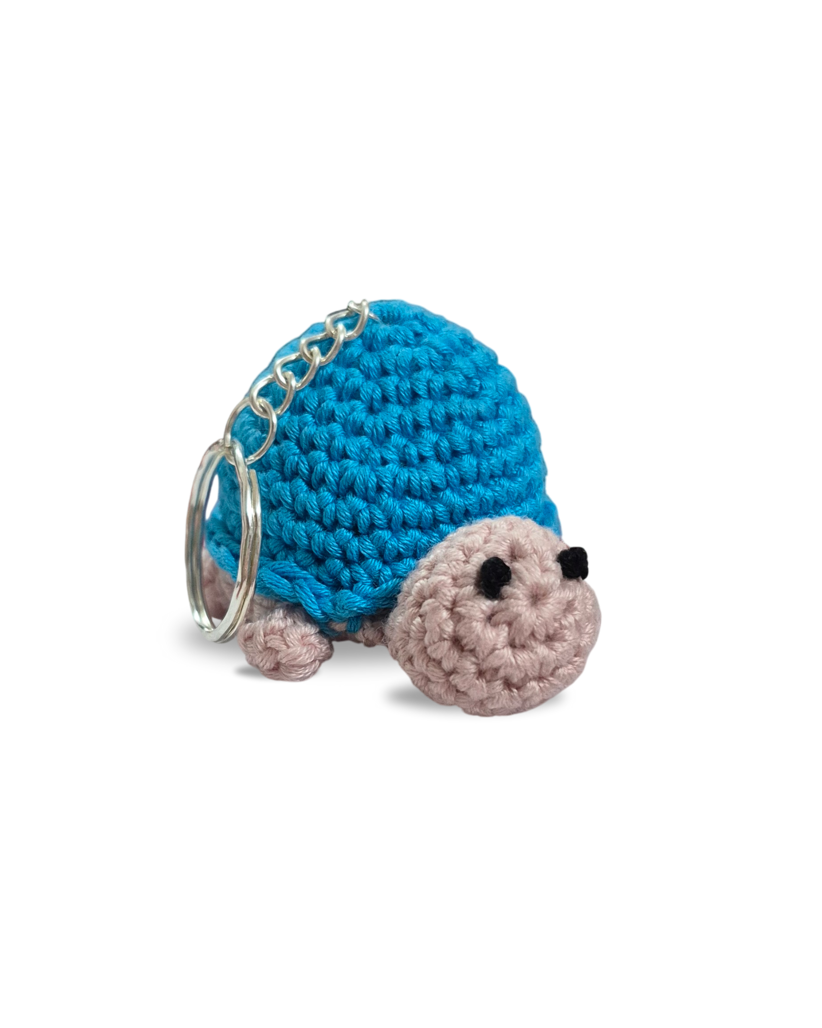 Llavero Tortuga Hecho a Mano en Lana - Le Creazioni di Anna 