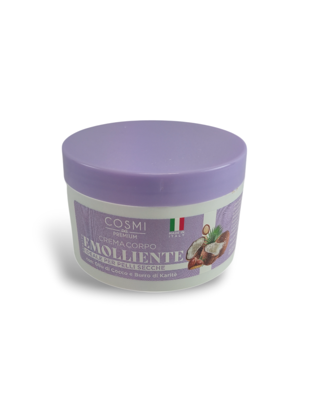 Crema Corporal Emoliente con Aceite de Coco y Manteca de Karité 200ml - Cosmi