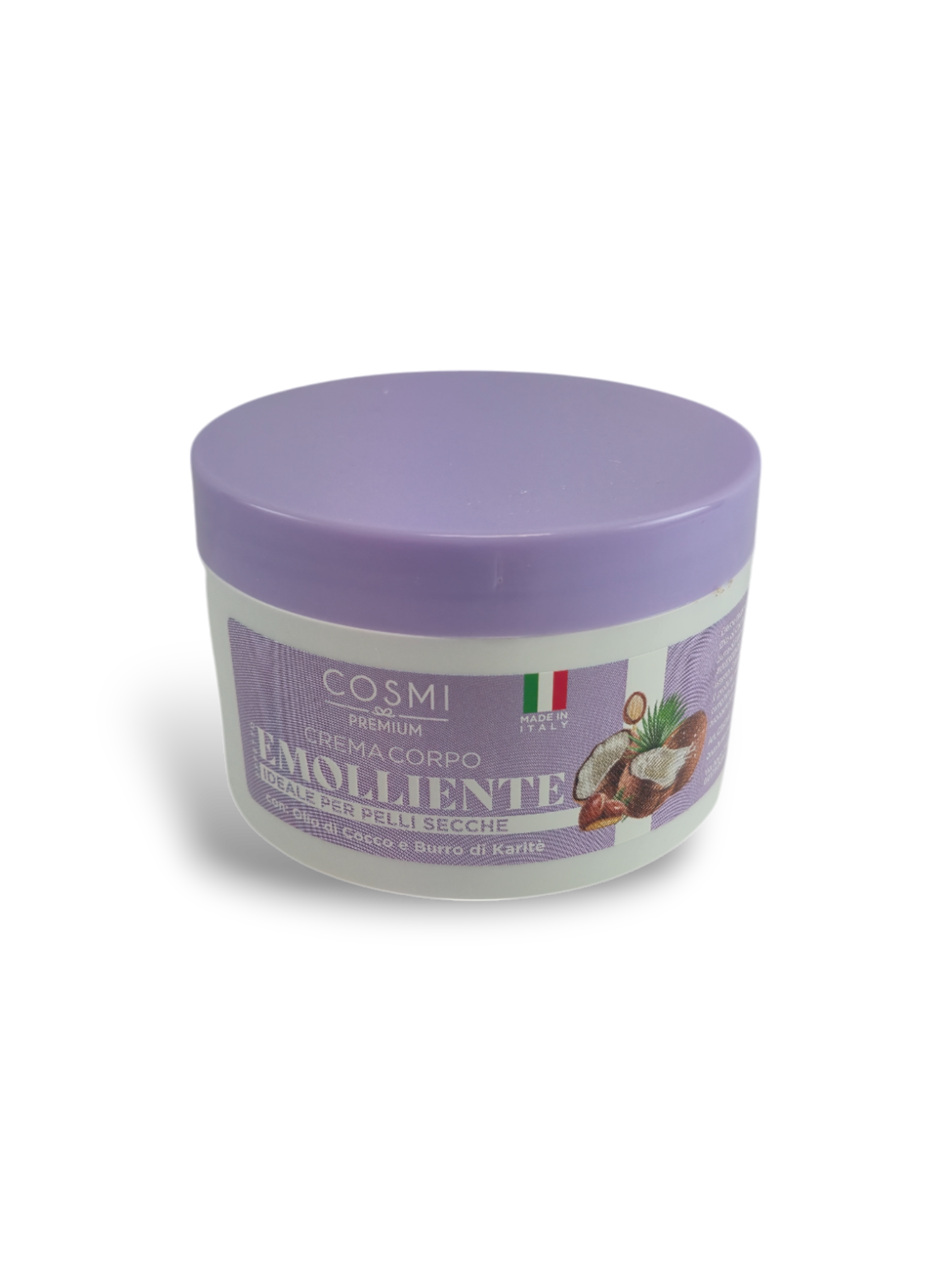 Crema Corporal Emoliente con Aceite de Coco y Manteca de Karité 200ml - Cosmi