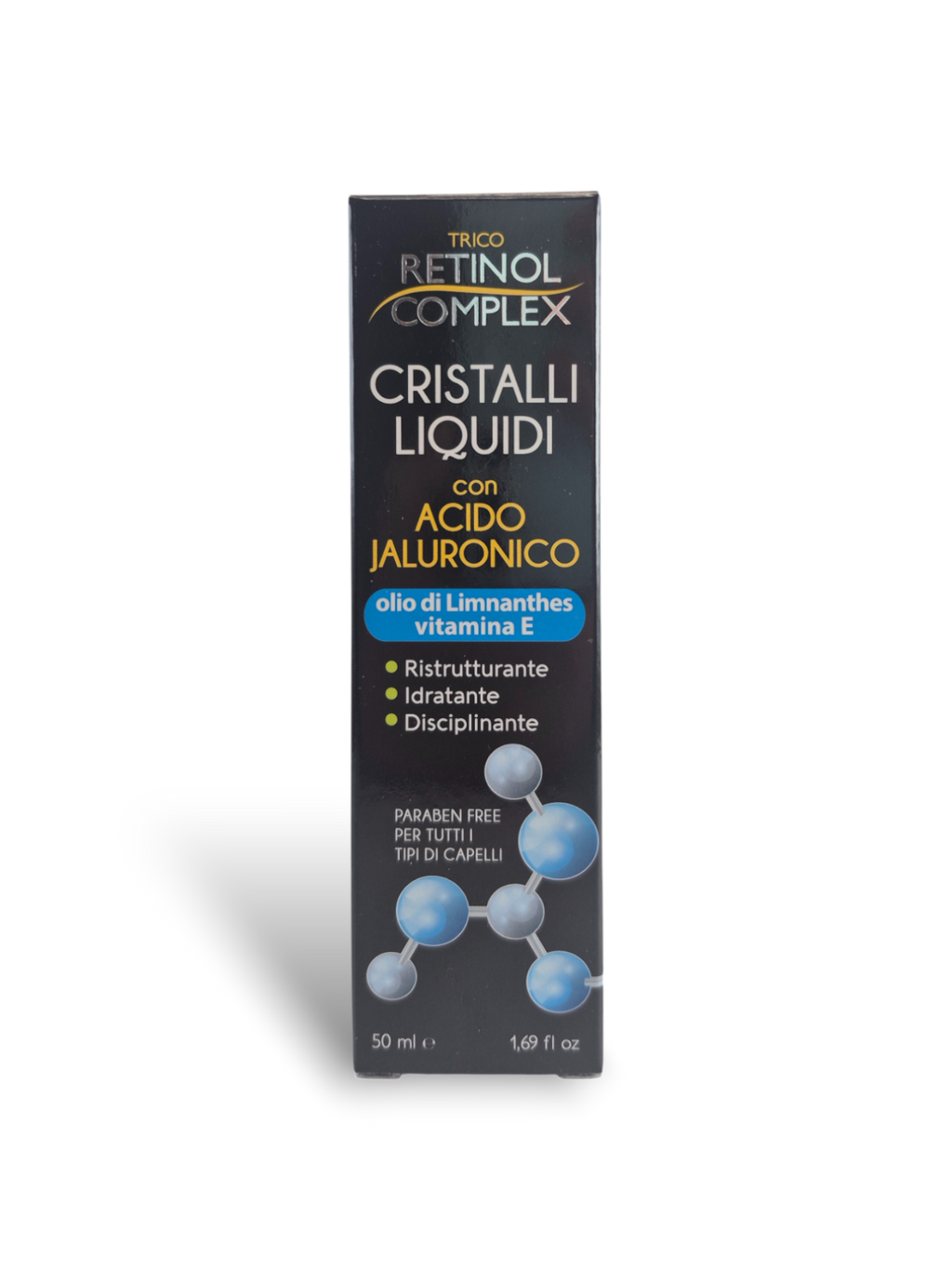 Cristales Líquidos - Soluciones Hidratantes y Anti-Frizz para Todo Tipo de Cabello 50ml - Retinol