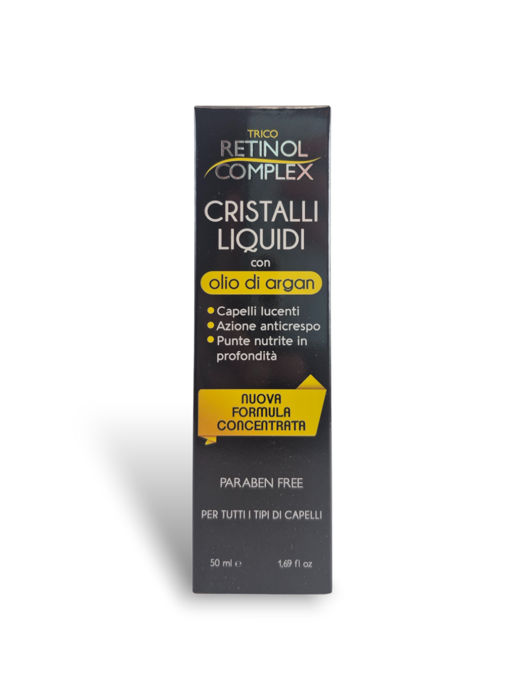 Cristales Líquidos - Soluciones Hidratantes y Anti-Frizz para Todo Tipo de Cabello 50ml - Retinol