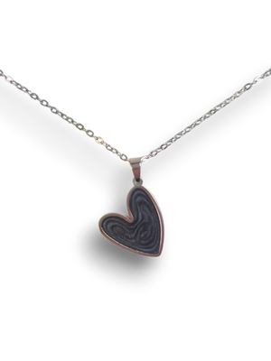 Collana con Ciondolo a Forma di Cuore