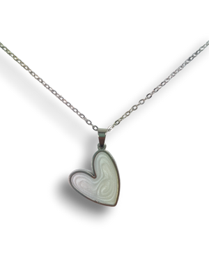 Collana con Ciondolo a Forma di Cuore