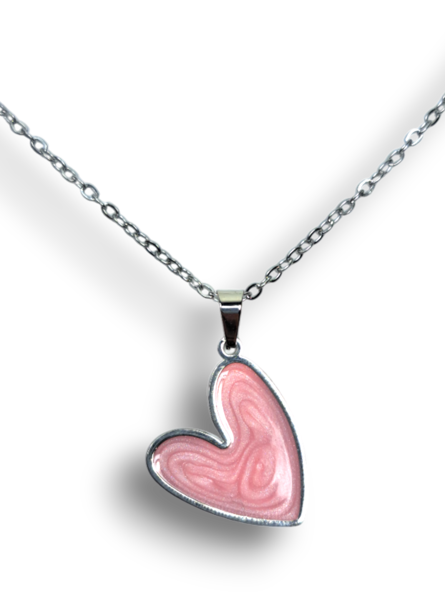 Collana con Ciondolo a Forma di Cuore