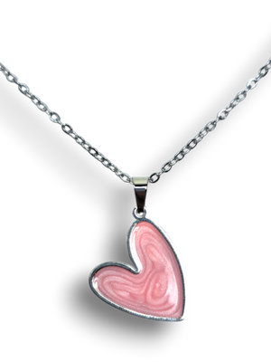 Collana con Ciondolo a Forma di Cuore
