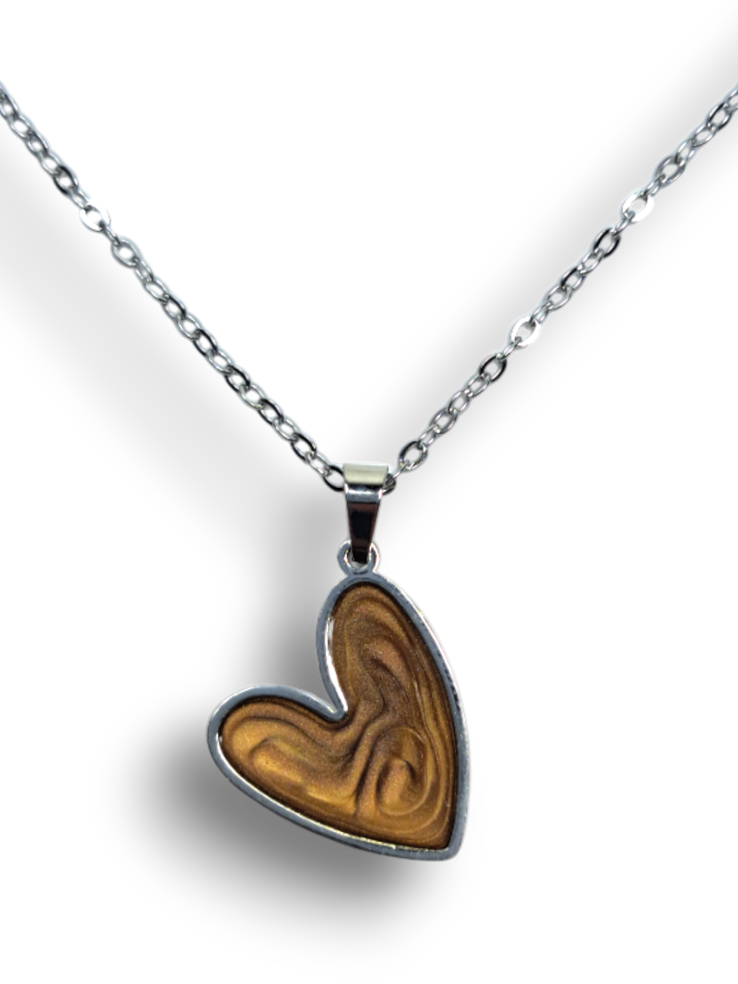 Collana con Ciondolo a Forma di Cuore
