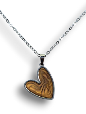 Collana con Ciondolo a Forma di Cuore
