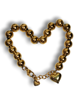 Bracciale con Cuore sonaglio