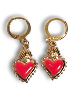 Orecchini Sacro Cuore