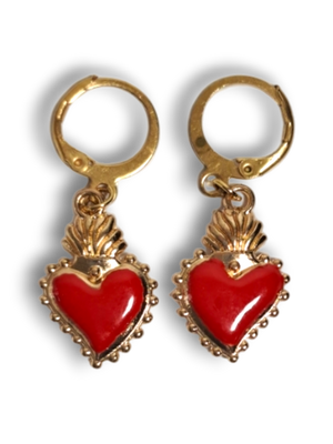 Orecchini Sacro Cuore