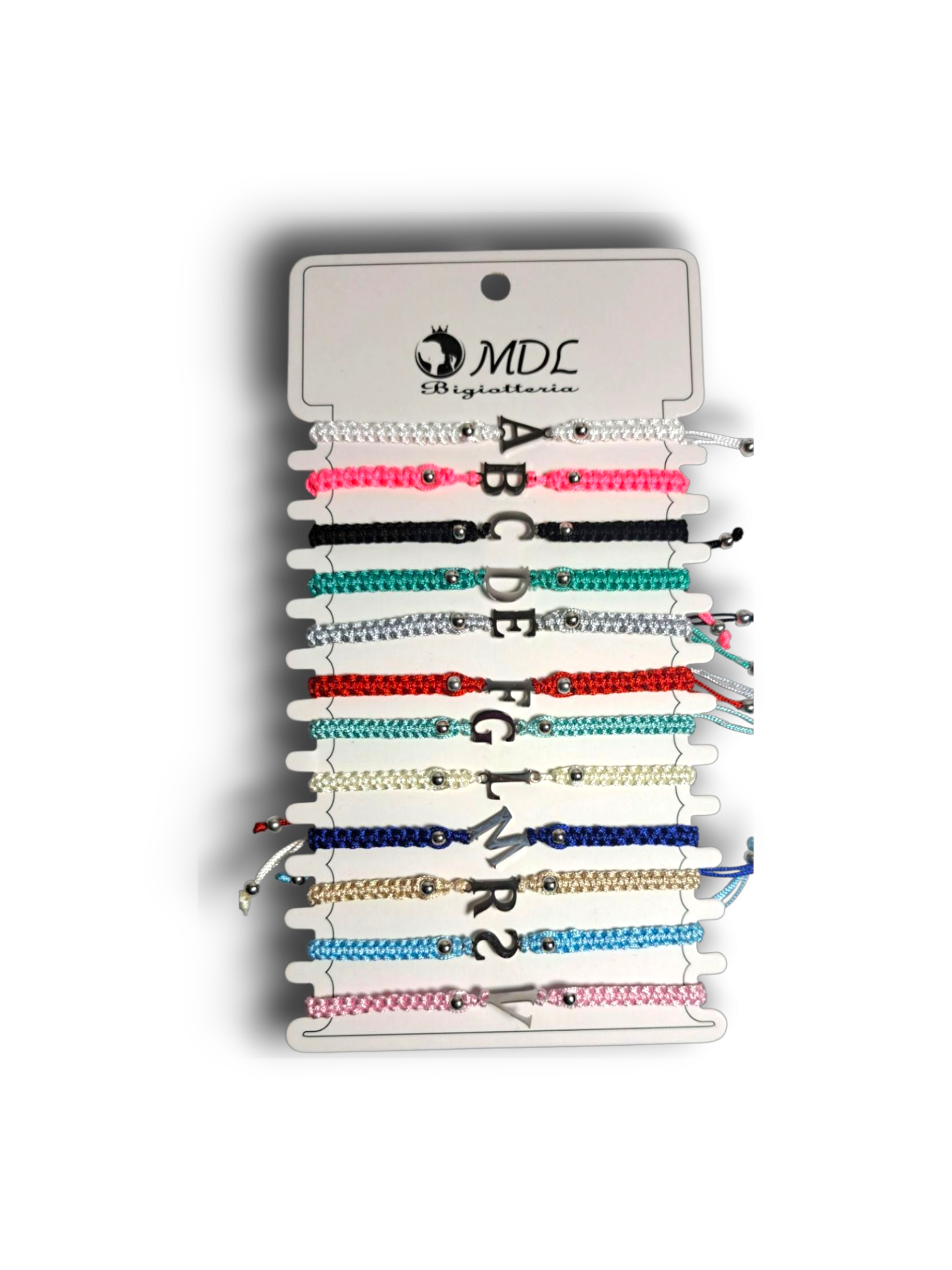 Bracciali con Cordino e Lettera