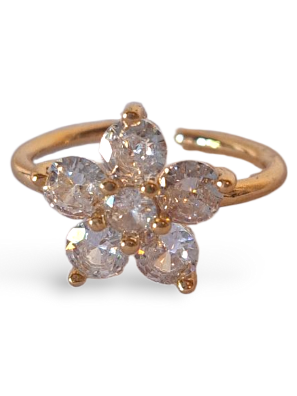 Anello Stella Diamante
