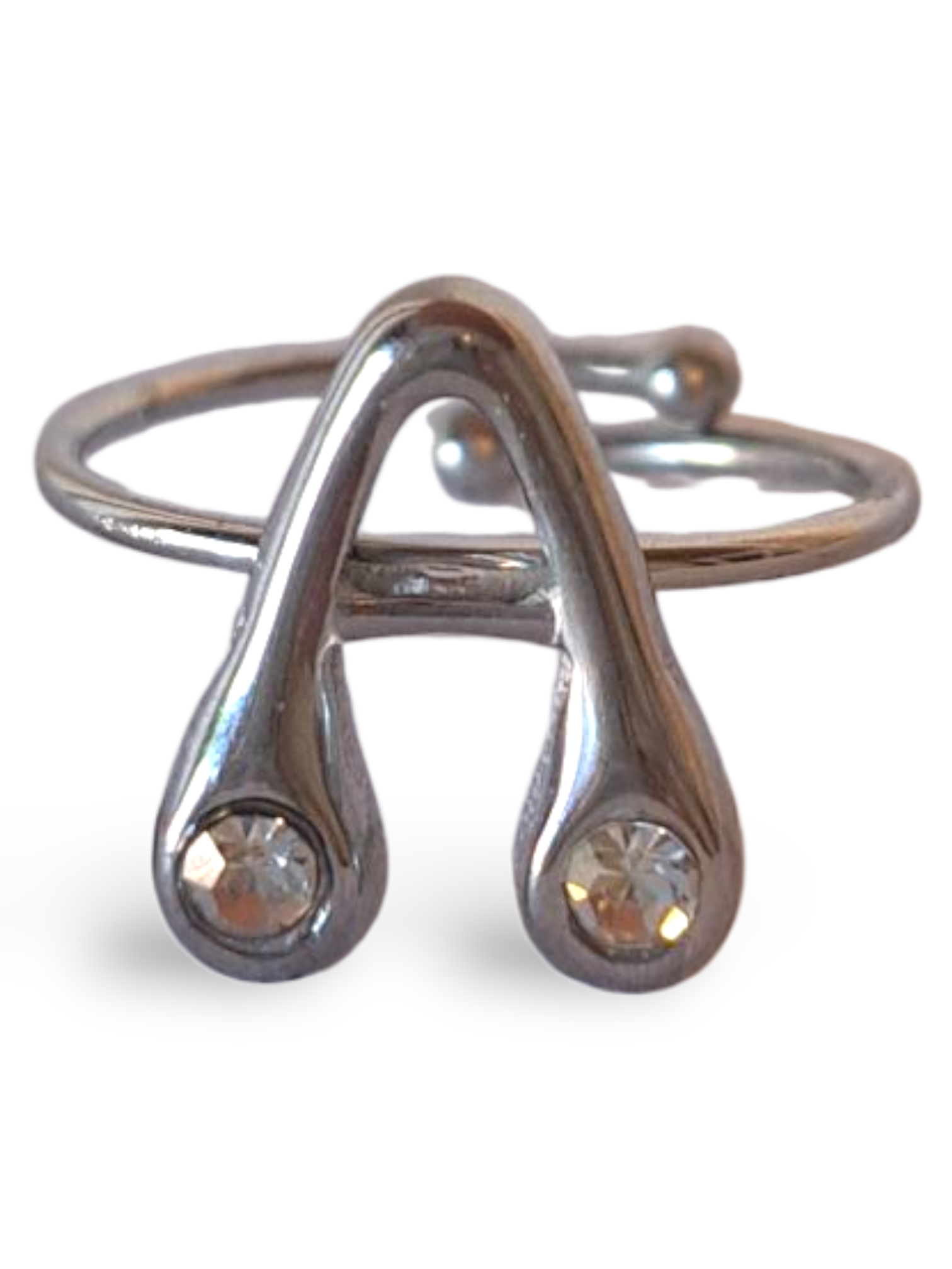 Anello Lettera Punto Luce