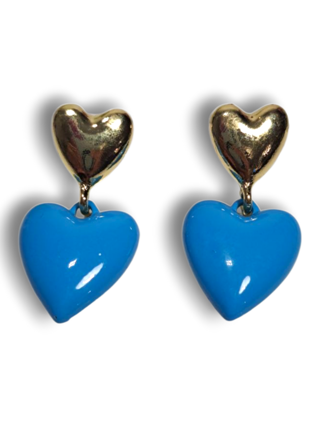 Orecchini Doppio Cuore