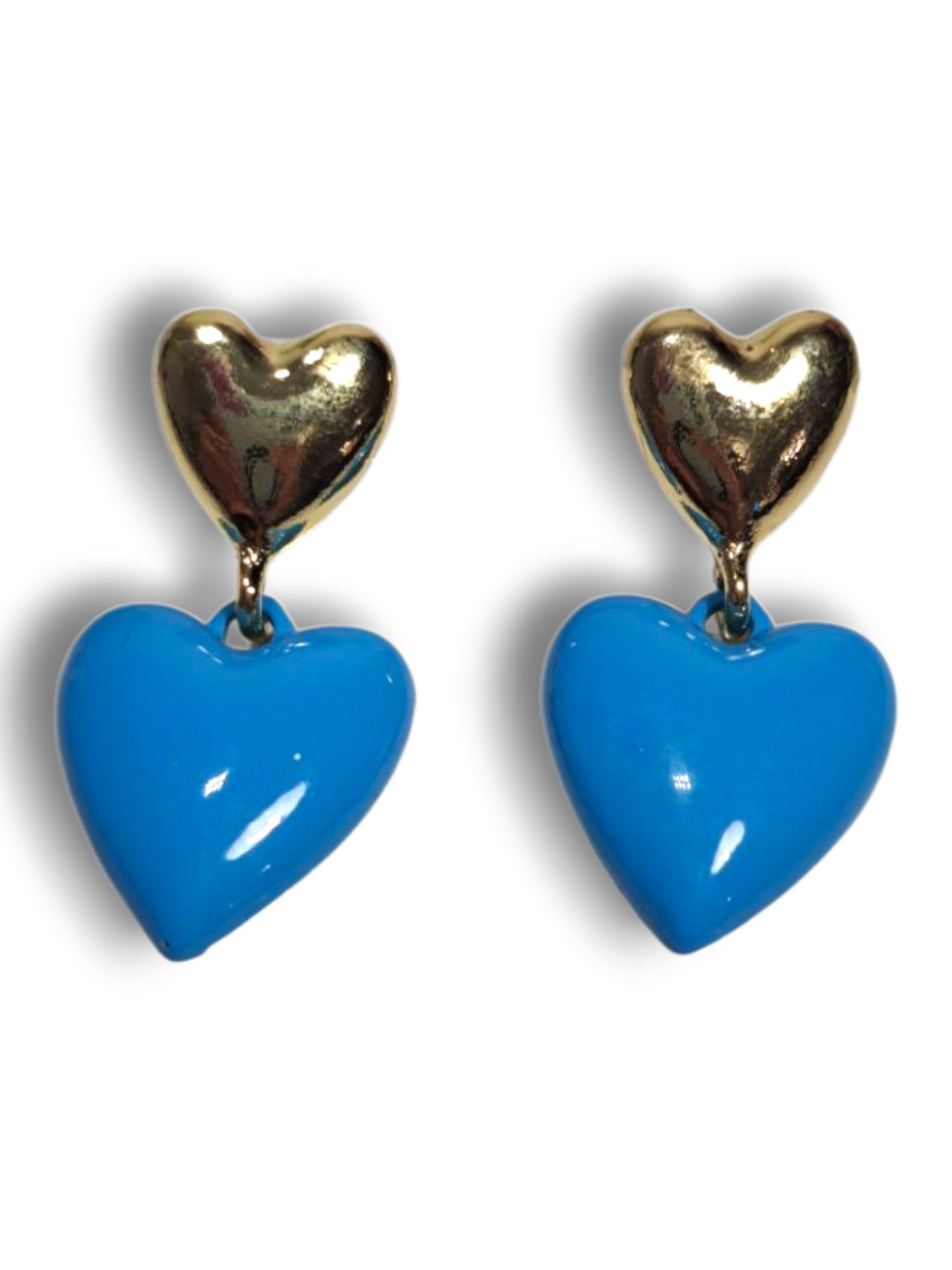 Orecchini Doppio Cuore