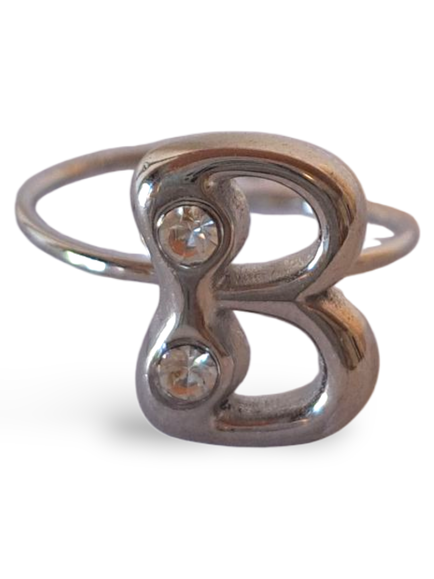 Anello Lettera Punto Luce