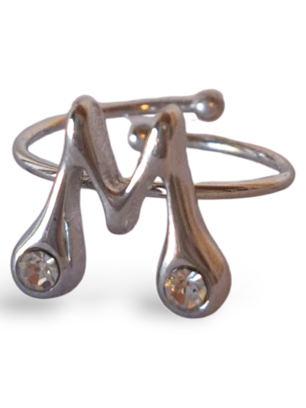 Anello Lettera Punto Luce