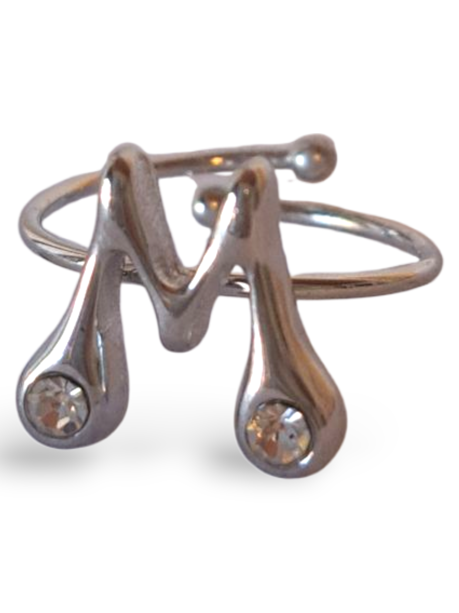 Anello Lettera Punto Luce