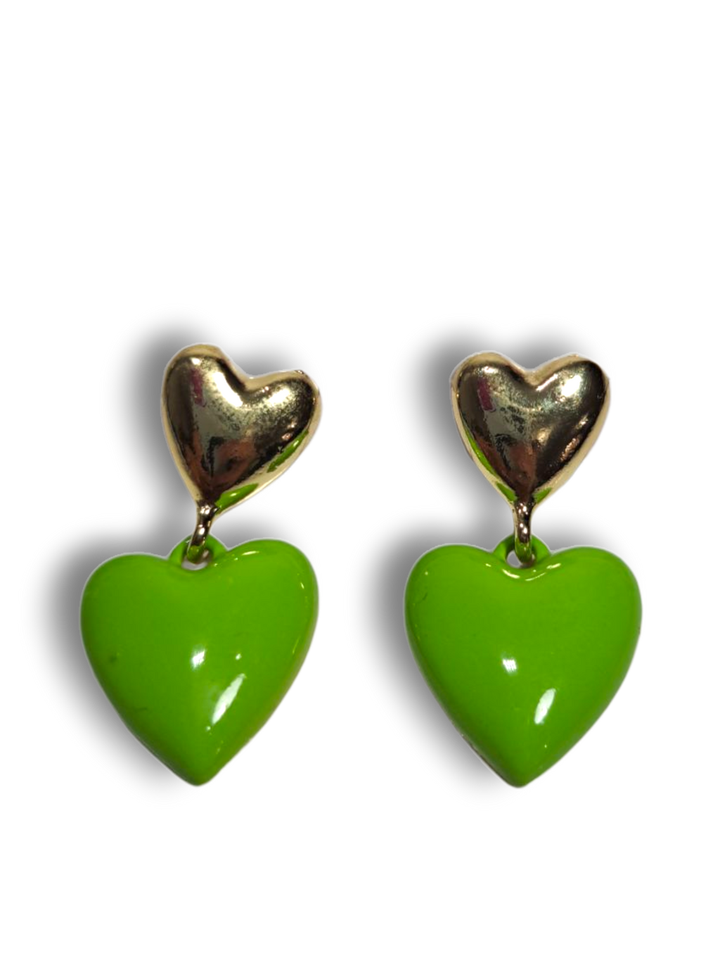 Orecchini Doppio Cuore