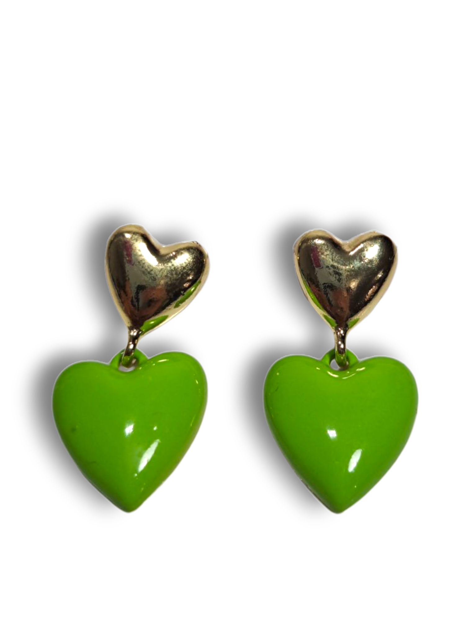 Orecchini Doppio Cuore