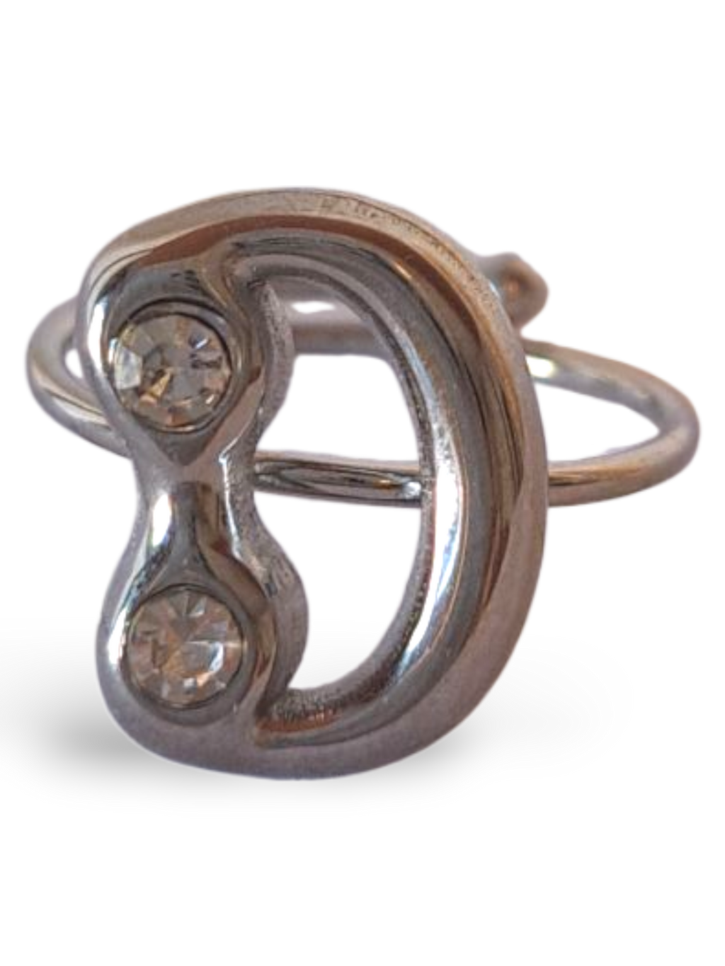 Anello Lettera Punto Luce