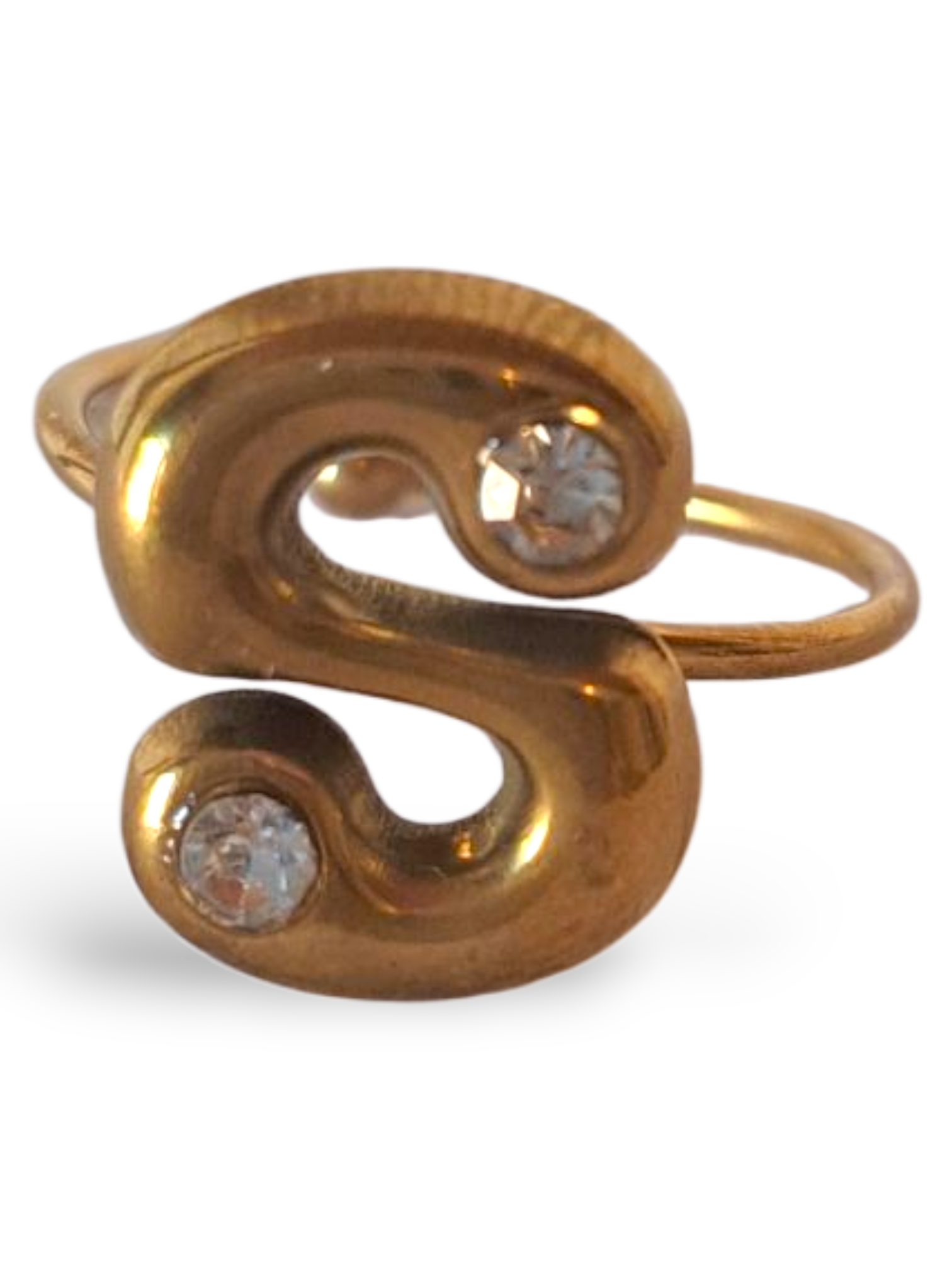Anello Lettera Punto Luce
