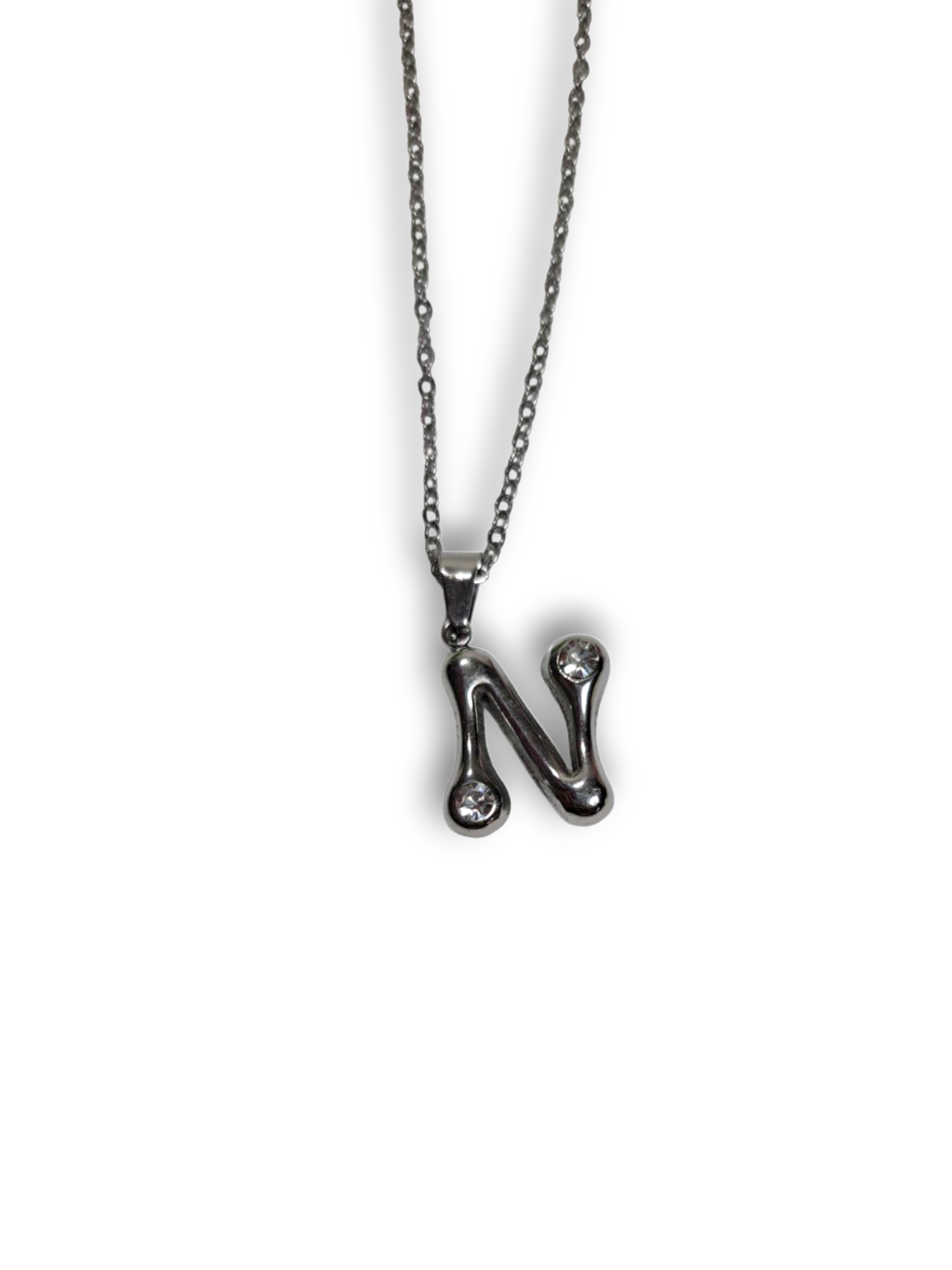 Lettere Bombate Punto Luce Silver