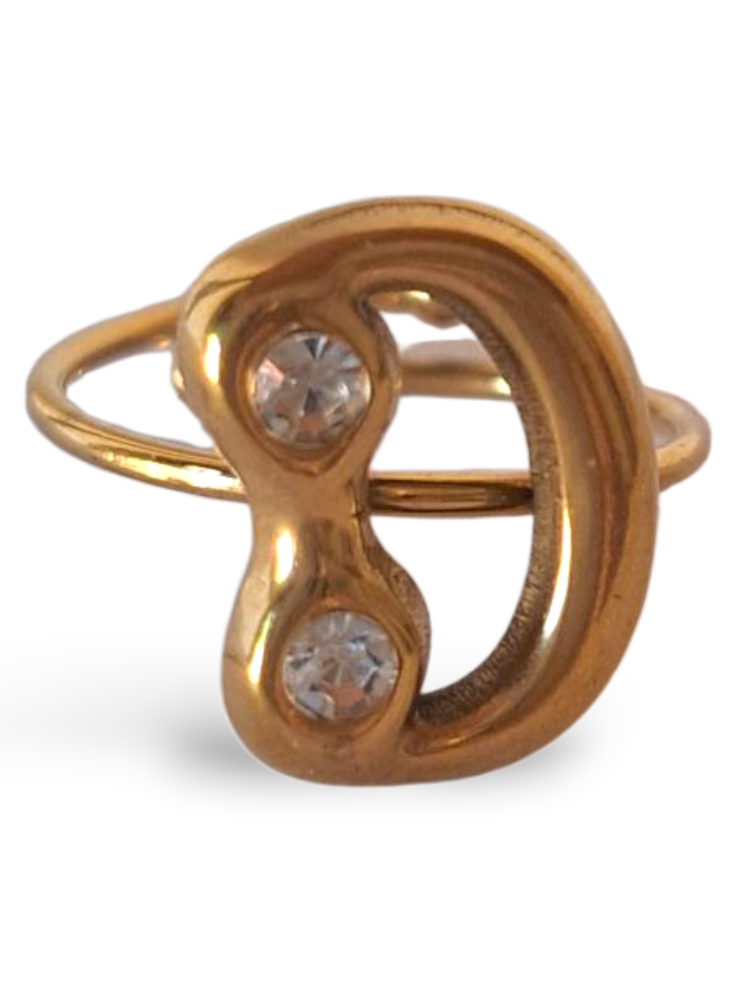 Anello Lettera Punto Luce