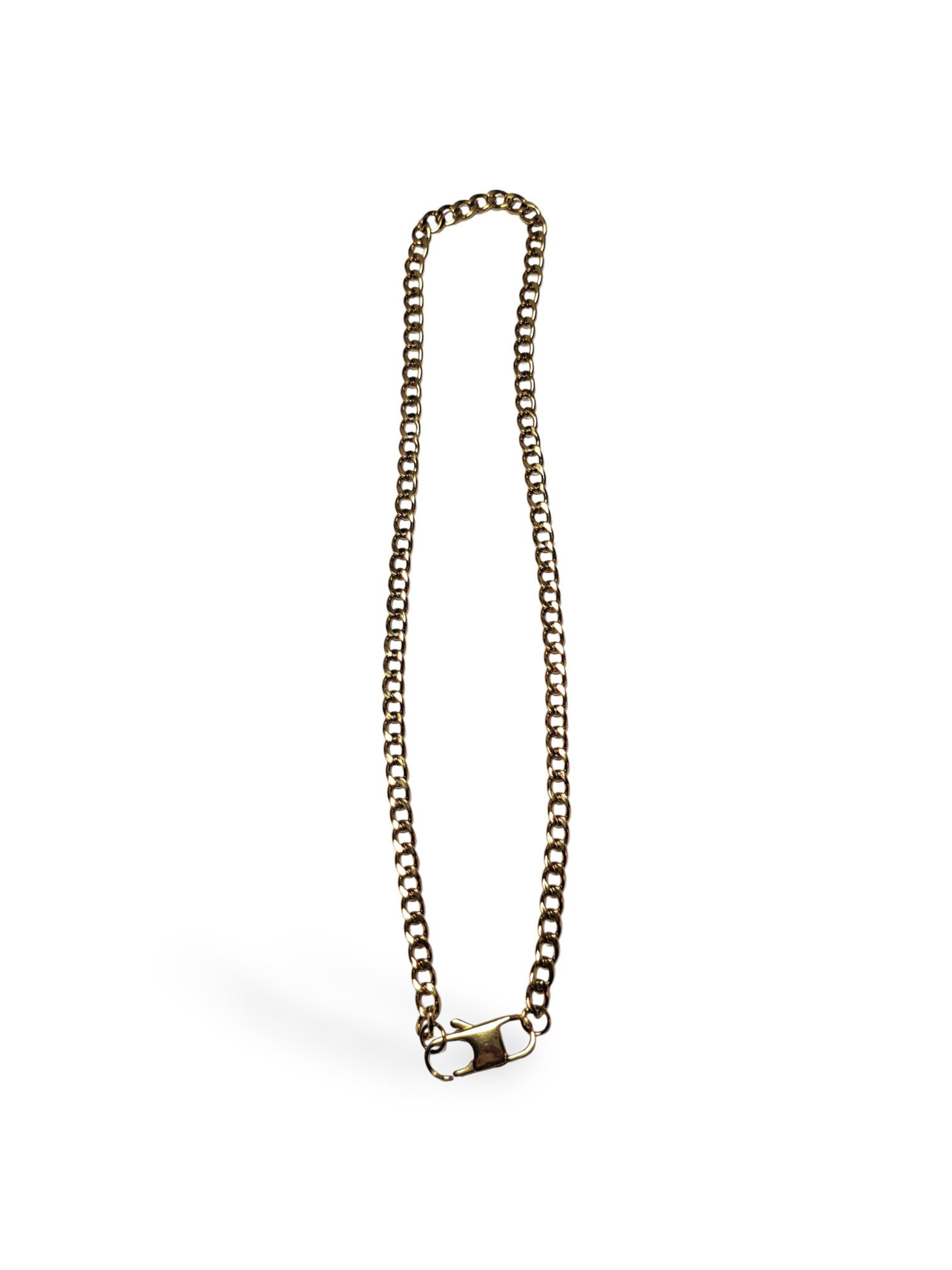 Collana Lettere Big Daimond Gold