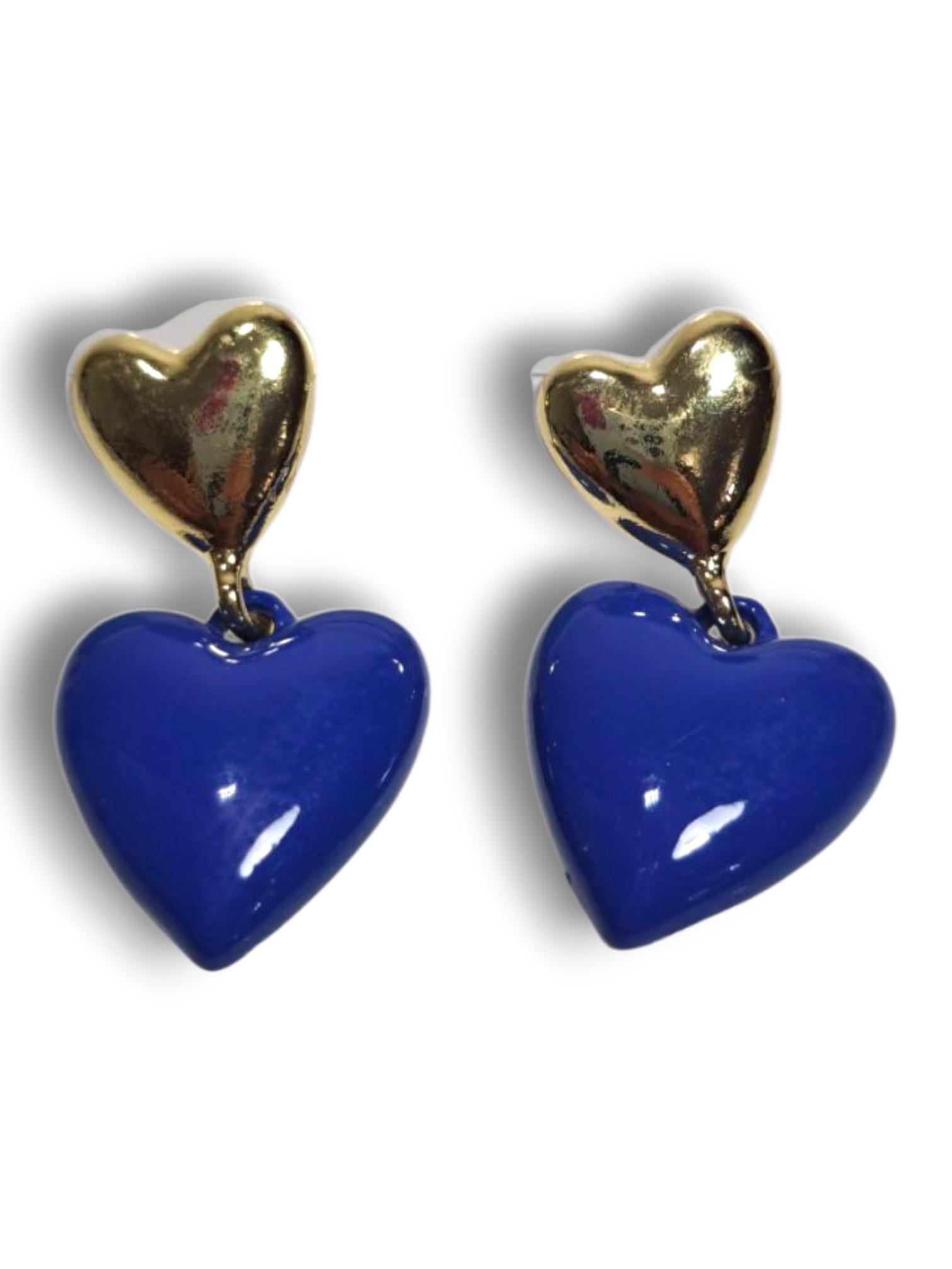 Orecchini Doppio Cuore