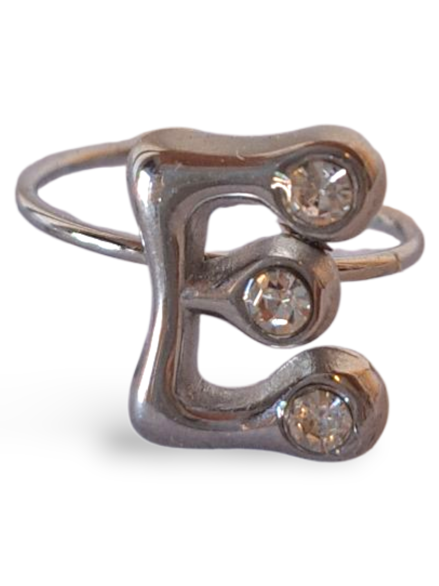Anello Lettera Punto Luce