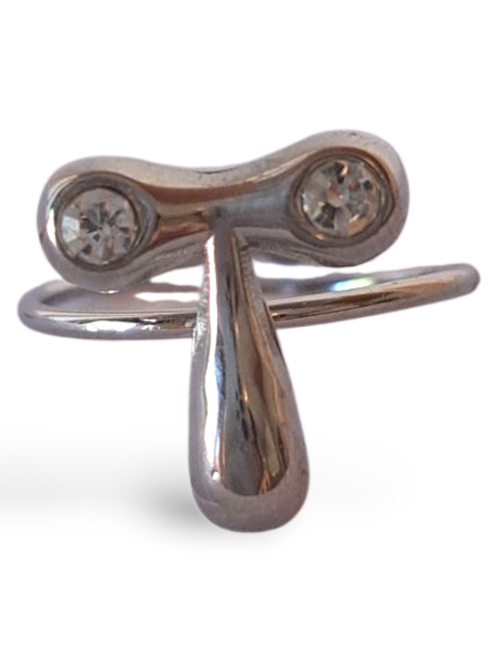 Anello Lettera Punto Luce