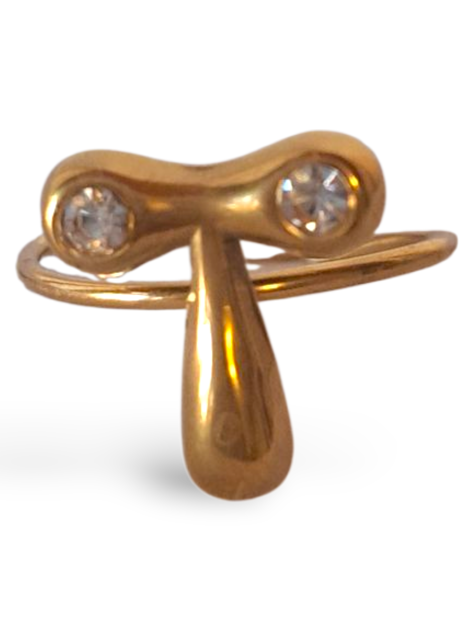 Anello Lettera Punto Luce